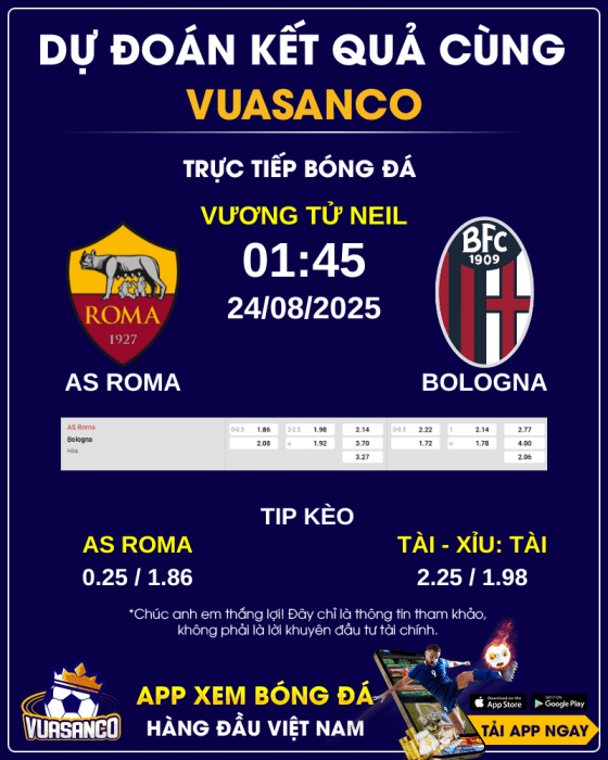 Soi-keo-AS-Roma-vs-Bologna