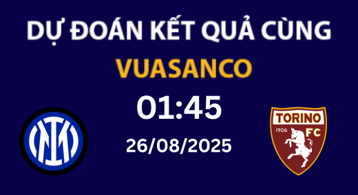 Soi kèo Inter vs Torino – 01h45 – 26/08 – Serie A