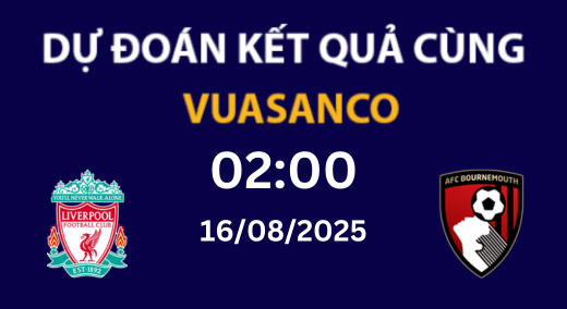 Soi kèo Liverpool vs Bournemouth – 02h00 – 16/08 – Ngoại hạng Anh