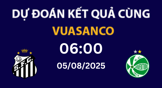 Soi kèo Santos vs Juventude – 06h00 – 05/08 – VĐQG Brazil
