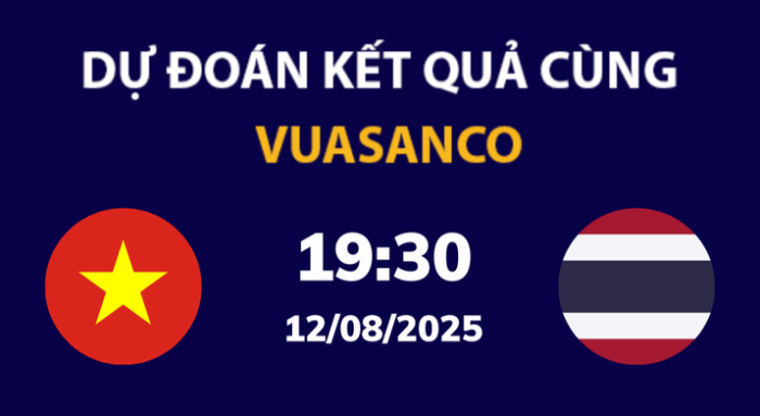 Soi kèo Việt Nam W vs Thái Lan W – 19h30 – 12/08 – AFF Cup Nữ 2025
