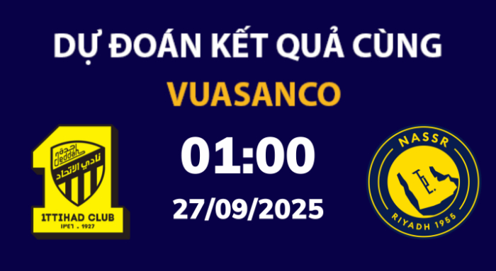 Soi kèo Al Ittihad vs Al Nassr – 01h00 – 27/08 – VĐQG Ả Rập Xê Út