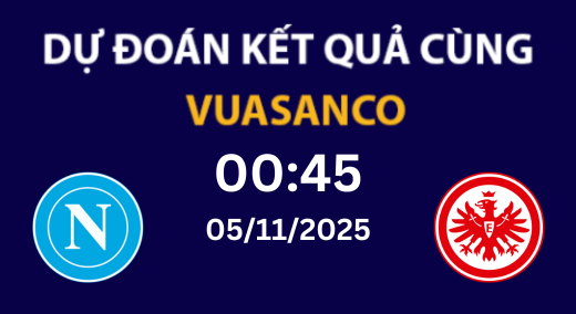 Soi kèo Napoli vs Eintracht Frankfurt – 00h45 – 05/11 – Champions League